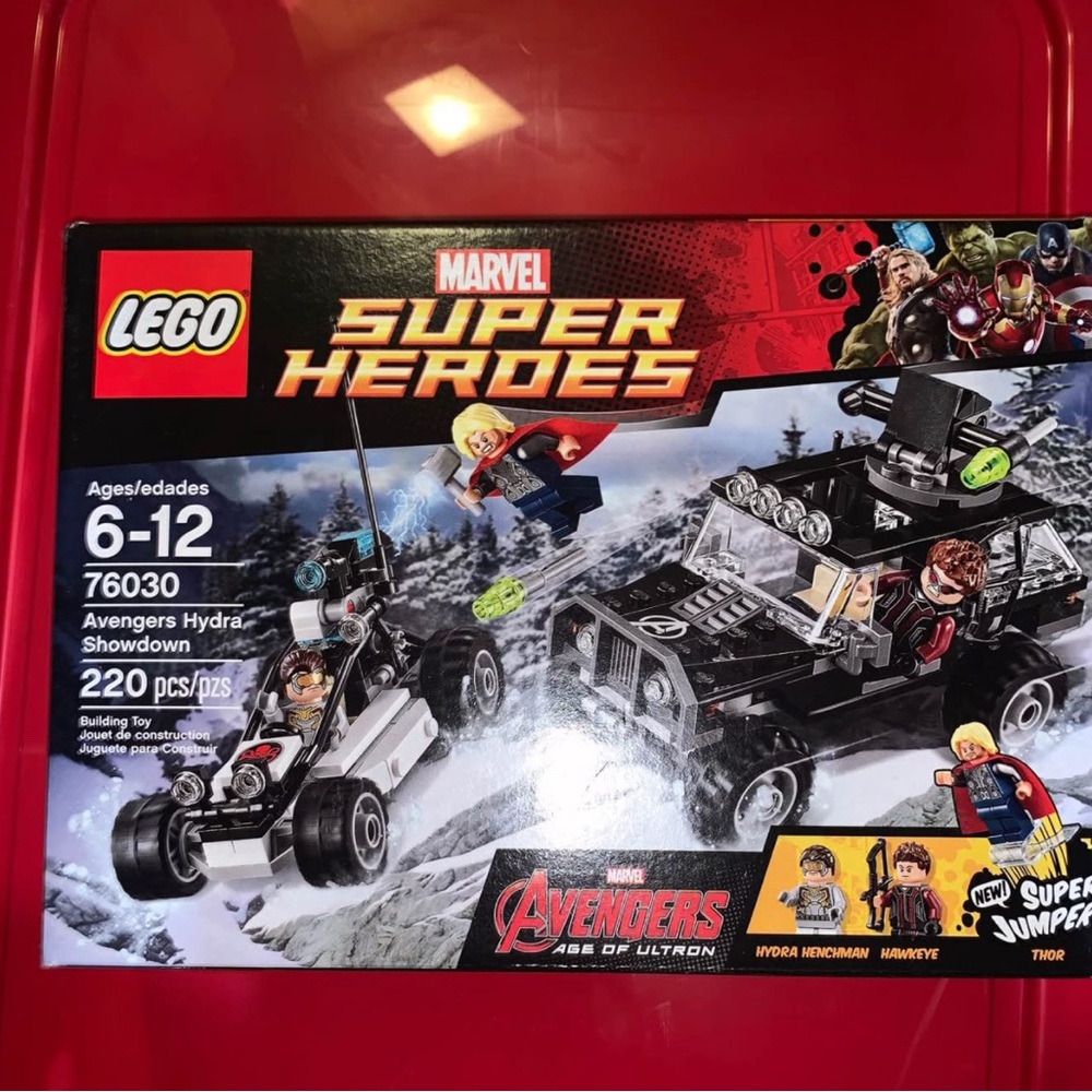 Lego Avengers Hydra Showdown Marvel 76030